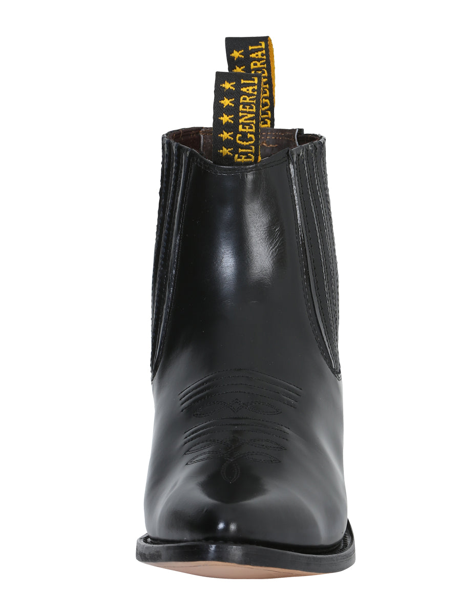 Botín Vaquero El General - Camaleón Negro 181