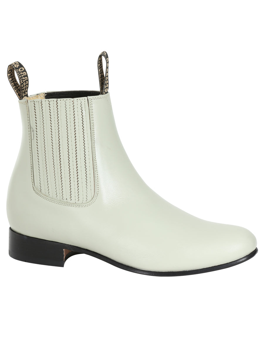 Bota Charro El Besserro - Cuero Hueso 201