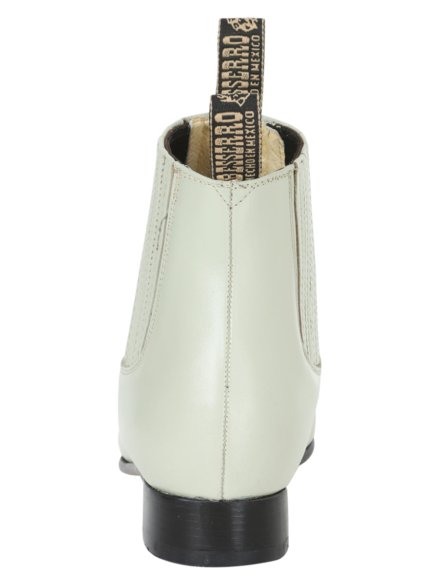 Bota Charro El Besserro - Cuero Hueso 201