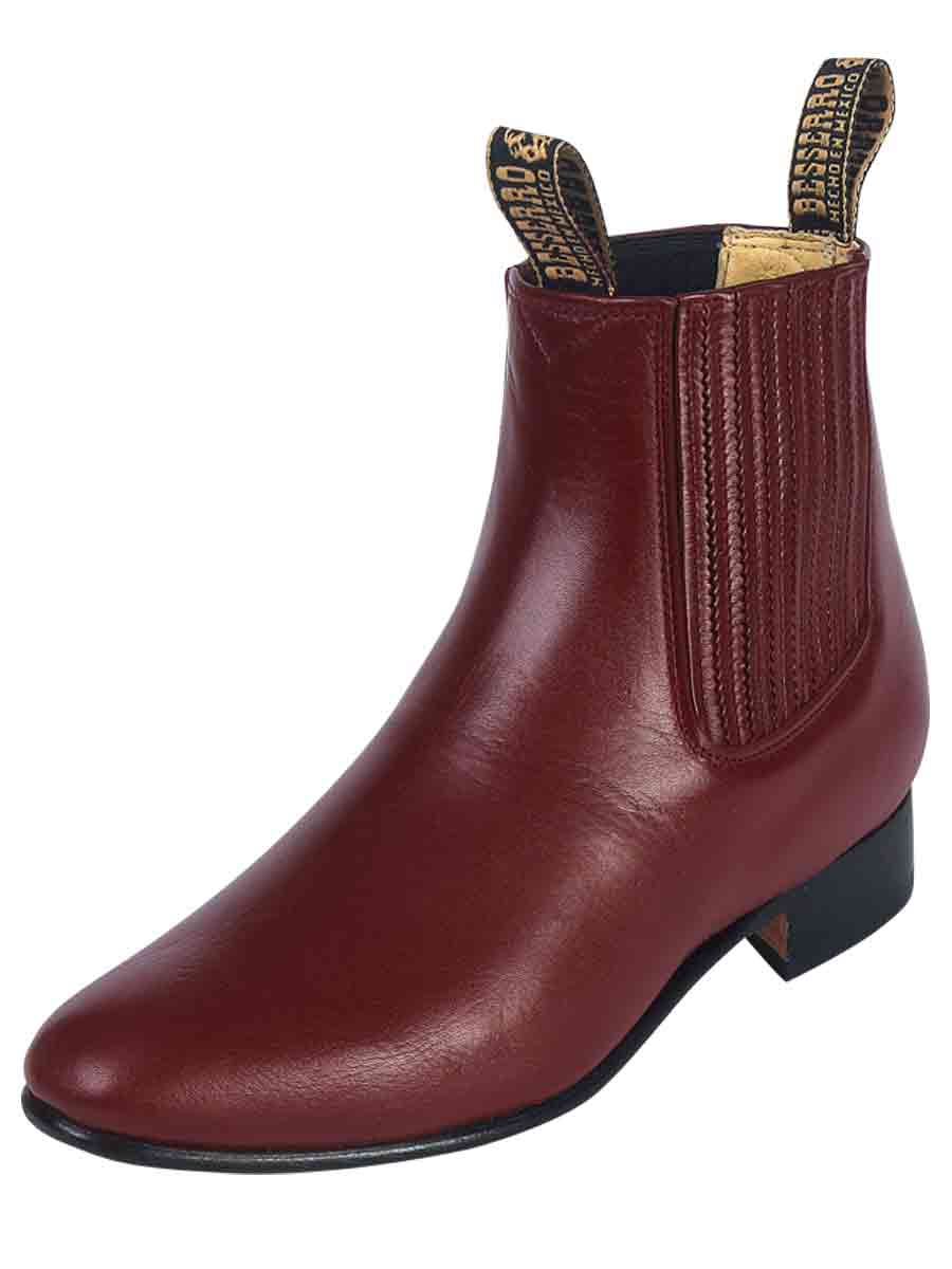 Bota Charro El Besserro - Piel Vino 202