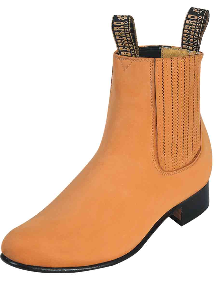 Bota Charro El Besserro - Nobuck Miel 203