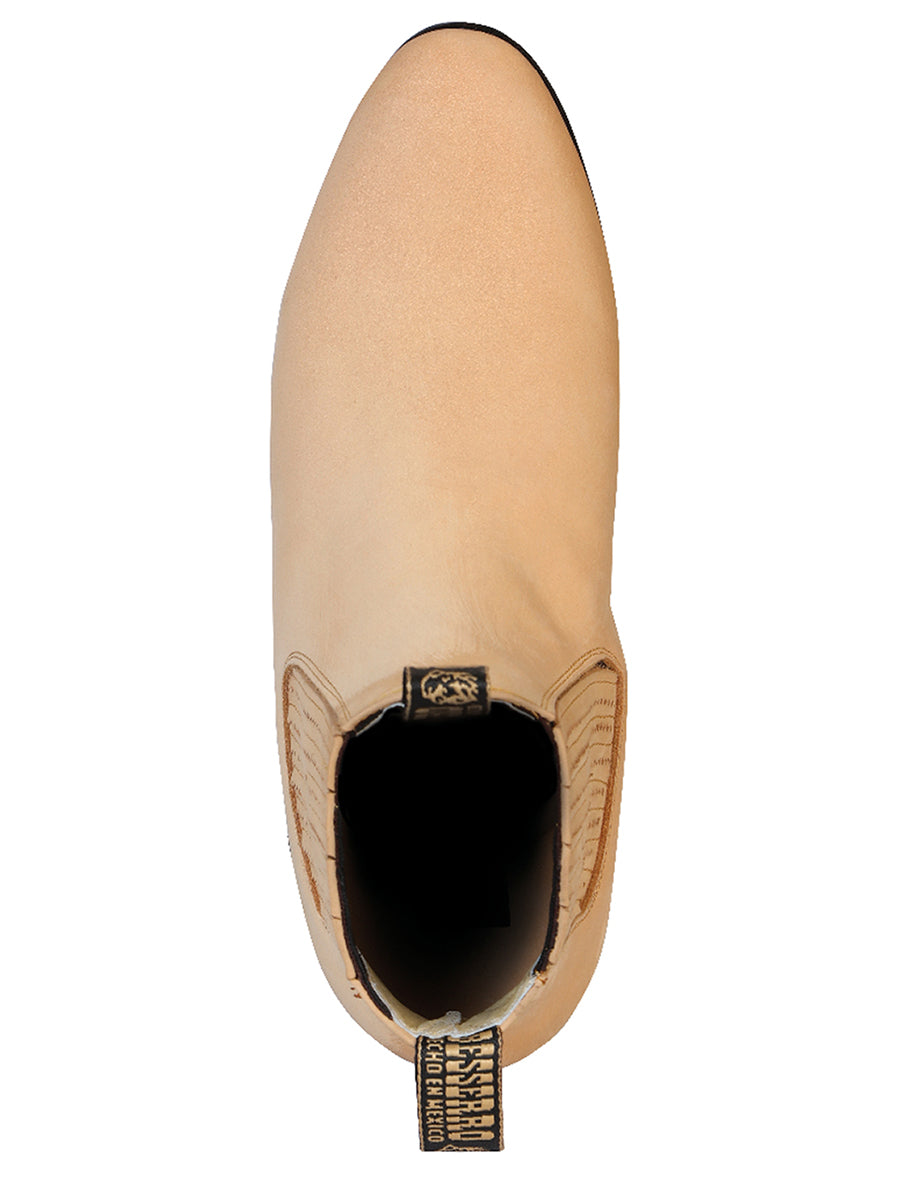 Bota Charro El Besserro - Nobuck Miel 203