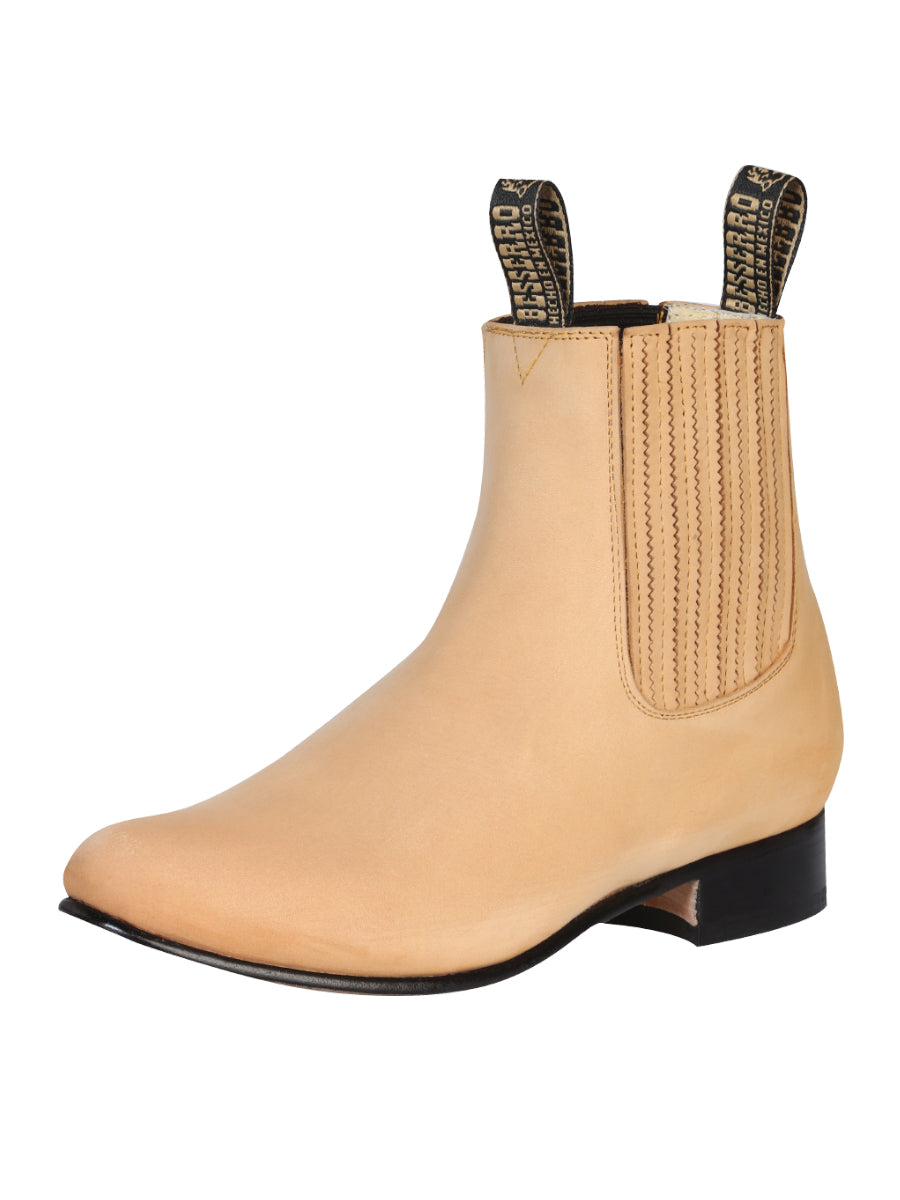 Bota Charro El Besserro - Nobuck Miel 203