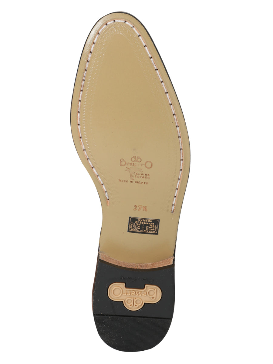Bota Charro El Besserro - Nobuck Camel 204