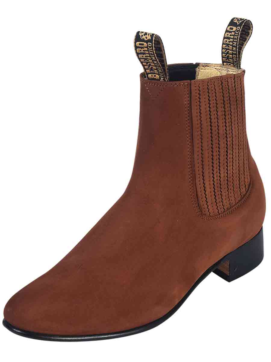Bota Charro El Besserro - Nobuck Camel 204