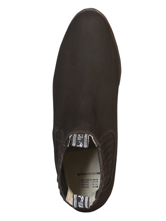 Bota Charro Canelo - Nobuck Marrón 34291