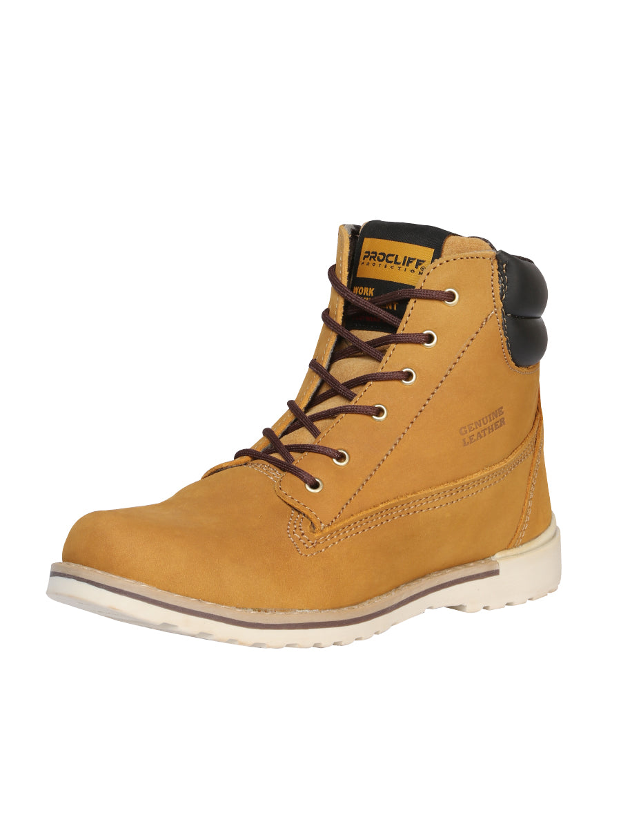 Botín de trabajo Procliff Protection con cordones - Miel 35202