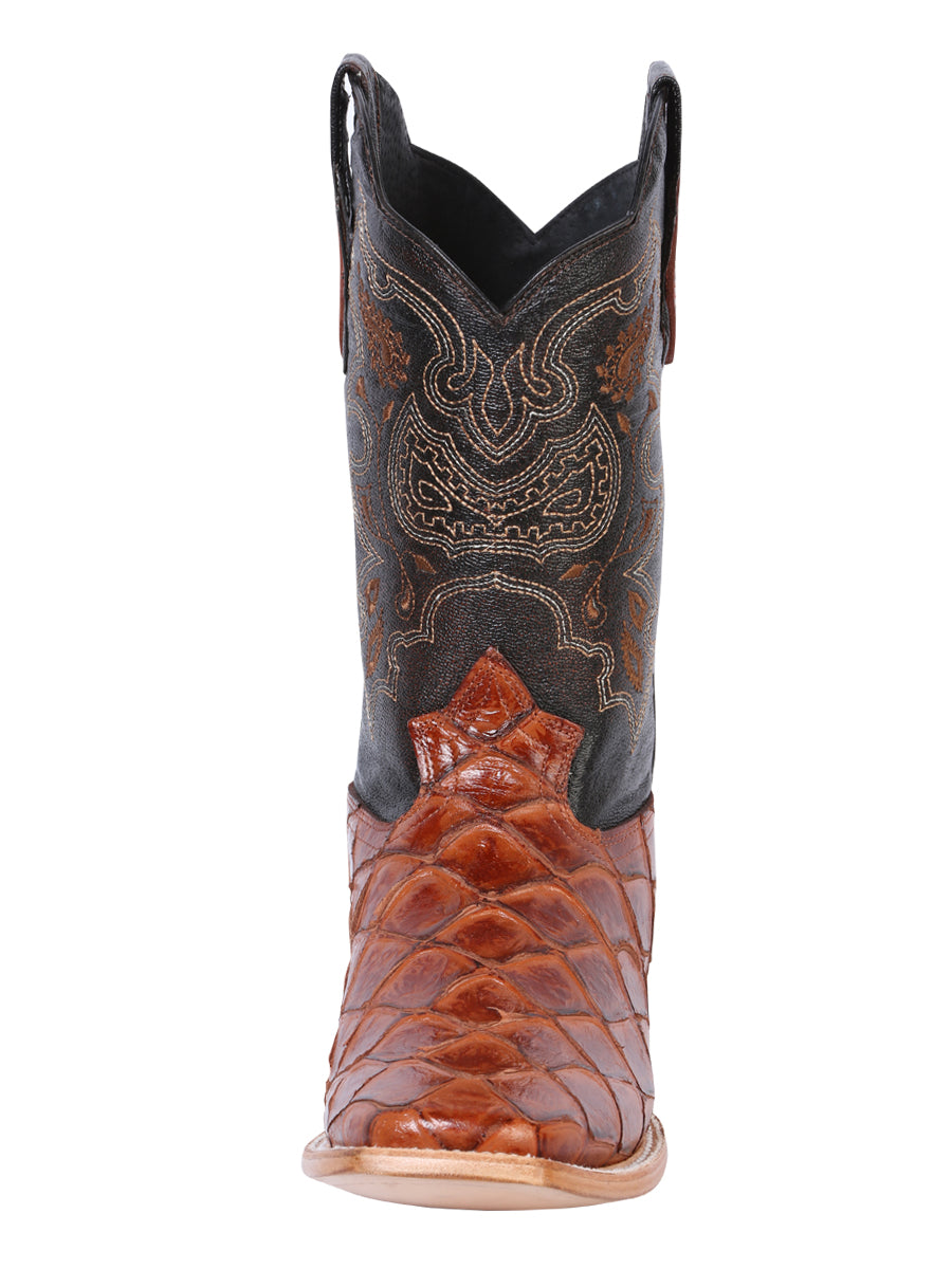 Bota Rodeo El General - Imitación Pirarucu - Cognac 41793