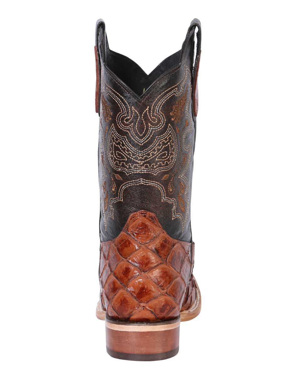 Bota Rodeo El General - Imitación Pirarucu - Cognac 41793