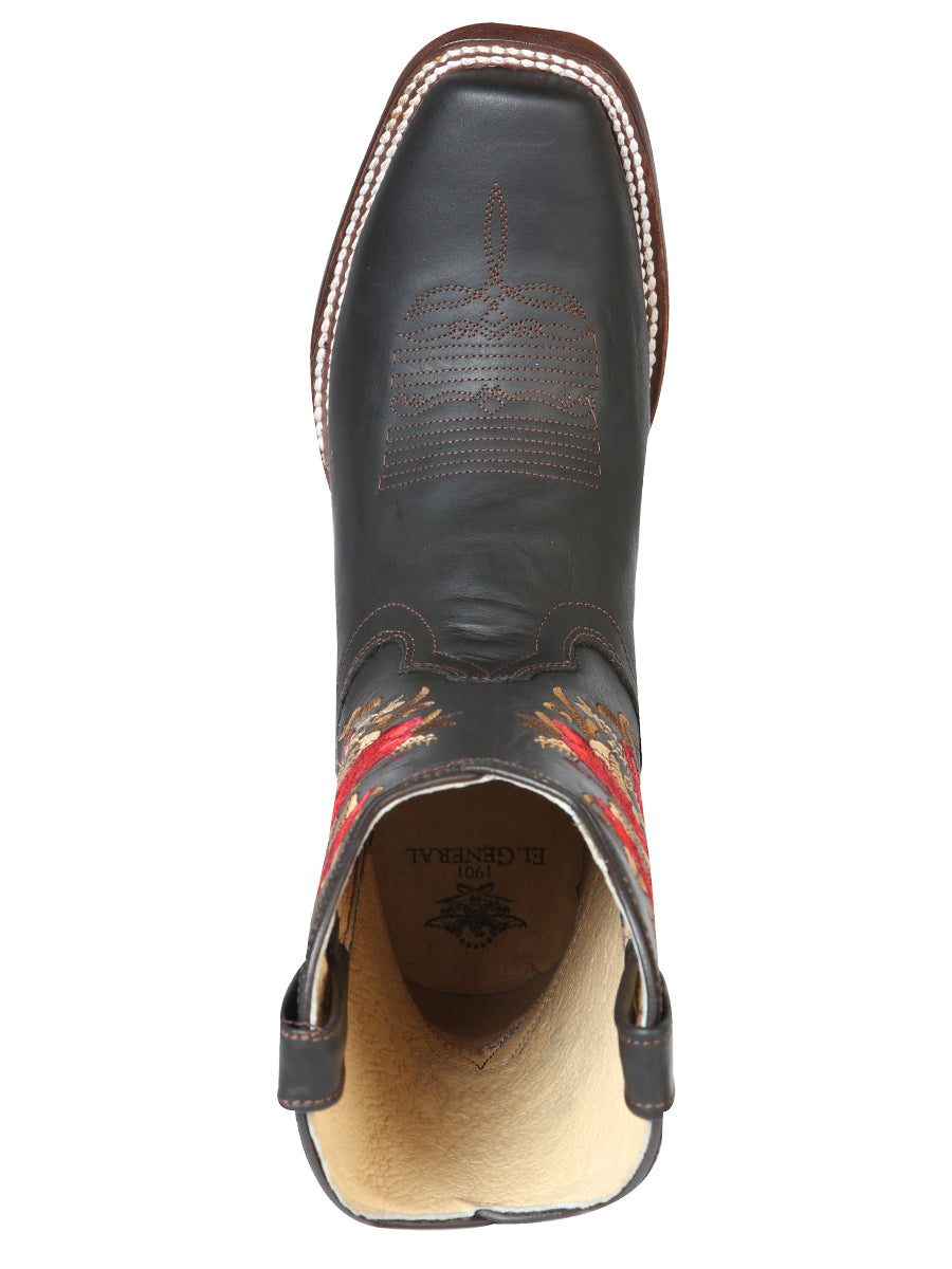 El General Womens Rodeo Boot - Crazy Choco 43663