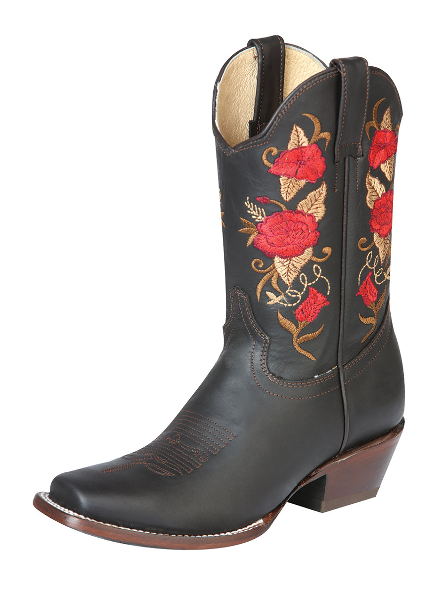 El General Womens Rodeo Boot - Crazy Choco 43663