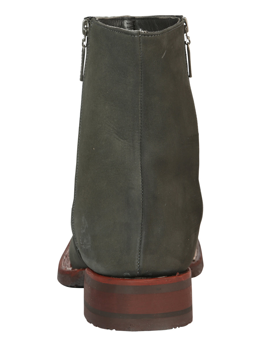 El Canelo Men’s Ankle Boots - Nobuck Gray
45213