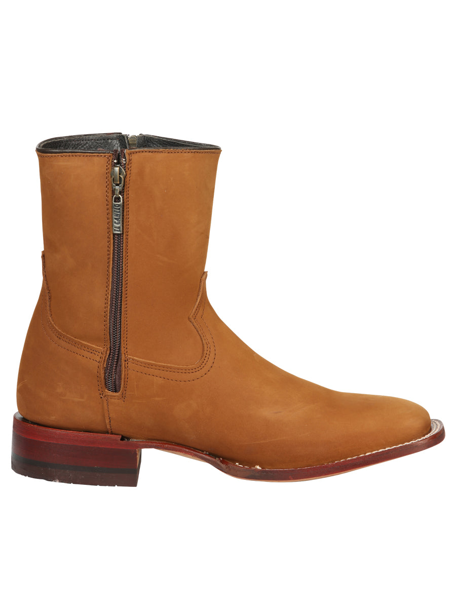 El Canelo Men’s Ankle Boots - Nobuck Taupe
45215