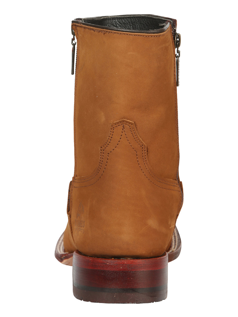 El Canelo Men’s Ankle Boots - Nobuck Taupe
45215