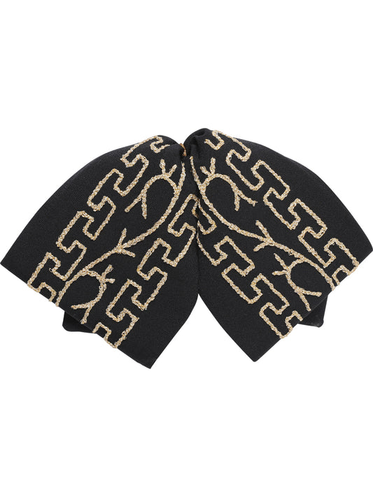 Adulto
 Pajarita Charra Mexicana 100% Poliéster Negro/Dorado 601111