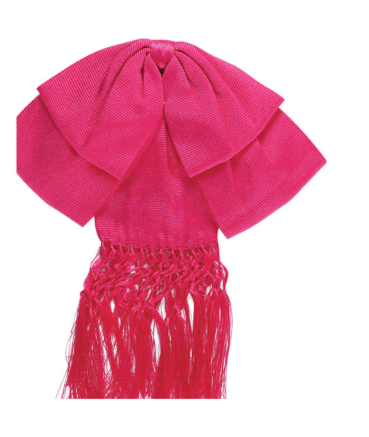 Pajarita Charra Mexicana 85% Articela, 15% Poliéster Fucsia 601477