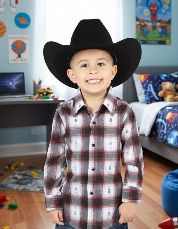 Boys Western Dress Shirt