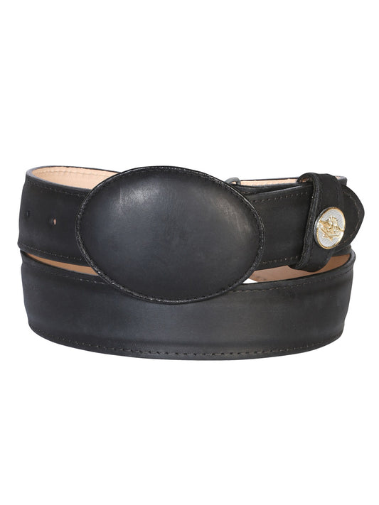 El General Men’s Western Belt - Crazy Leather - Black

 21274