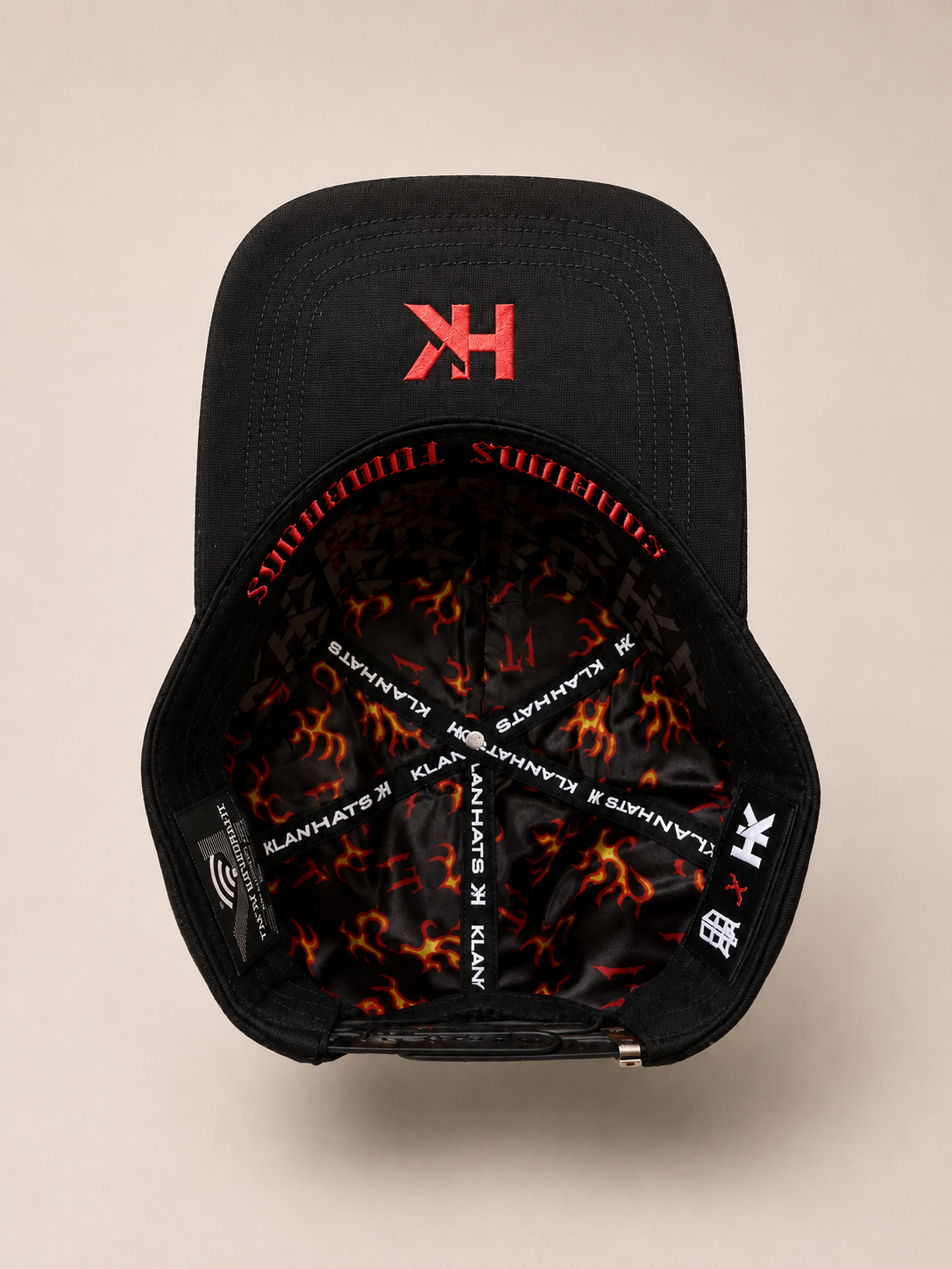 CORRIDOS TUMBADOS-BLACK & RED PREMIUM CAP