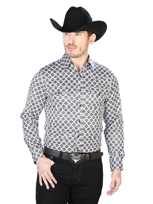 Gray Casual Long Sleeve Shirt 43930