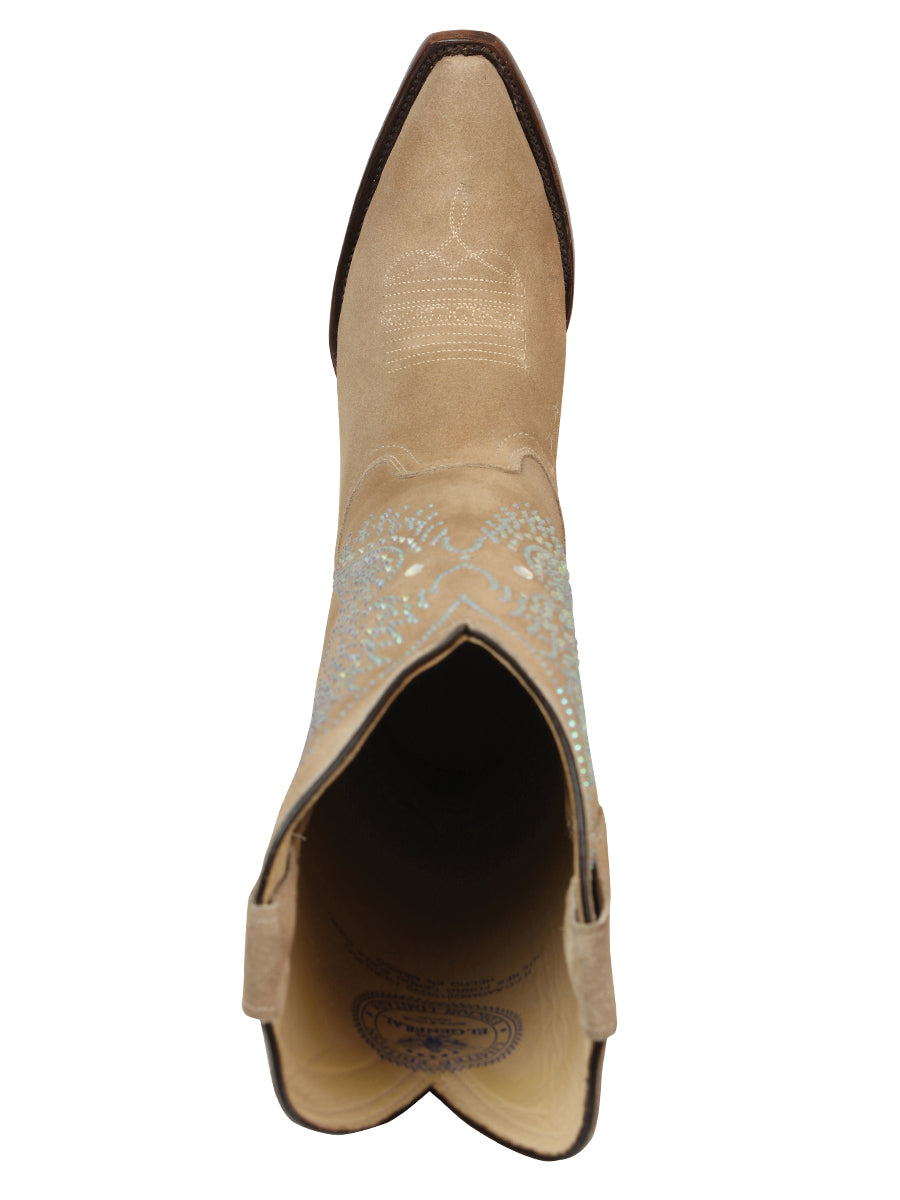 El General Women’s Western Suede Boots - Tuscani 45793