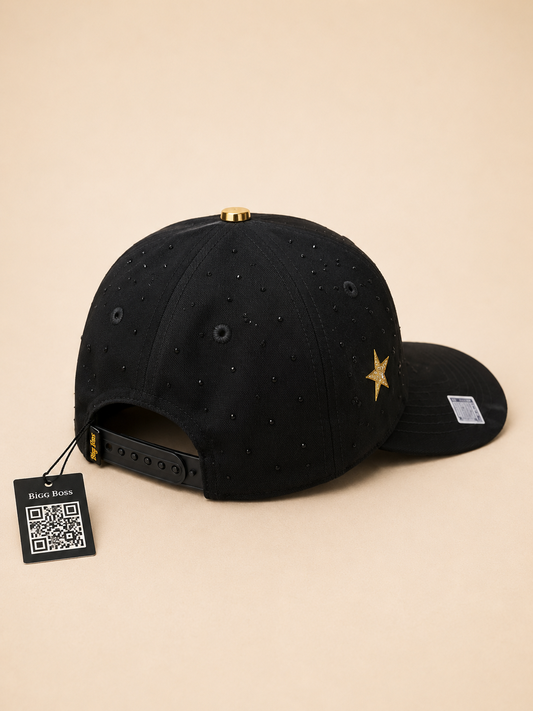 Bigg Boss Black &amp; Gold Premium Cap