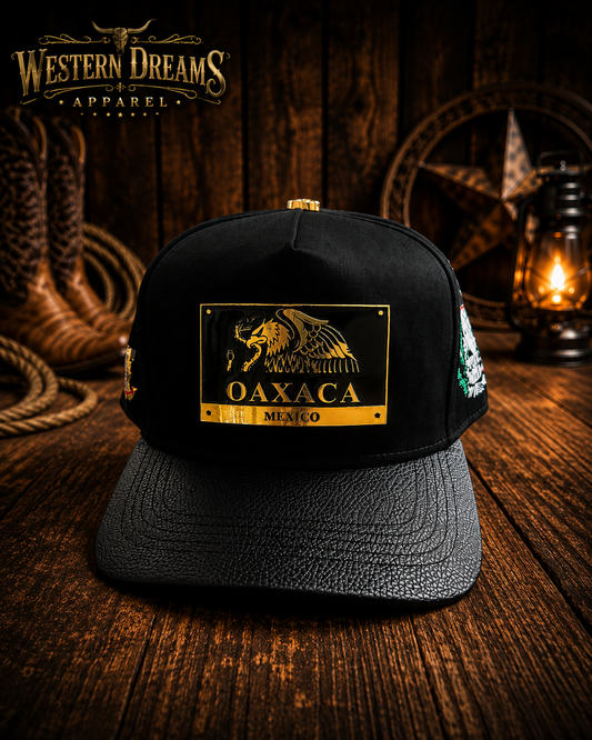Ferreti Hats FT164OAX Oaxaca México Snapback Cap – Black