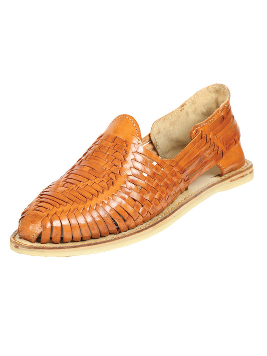 Mexican Artisanal Sandals Leather Tan 604016
