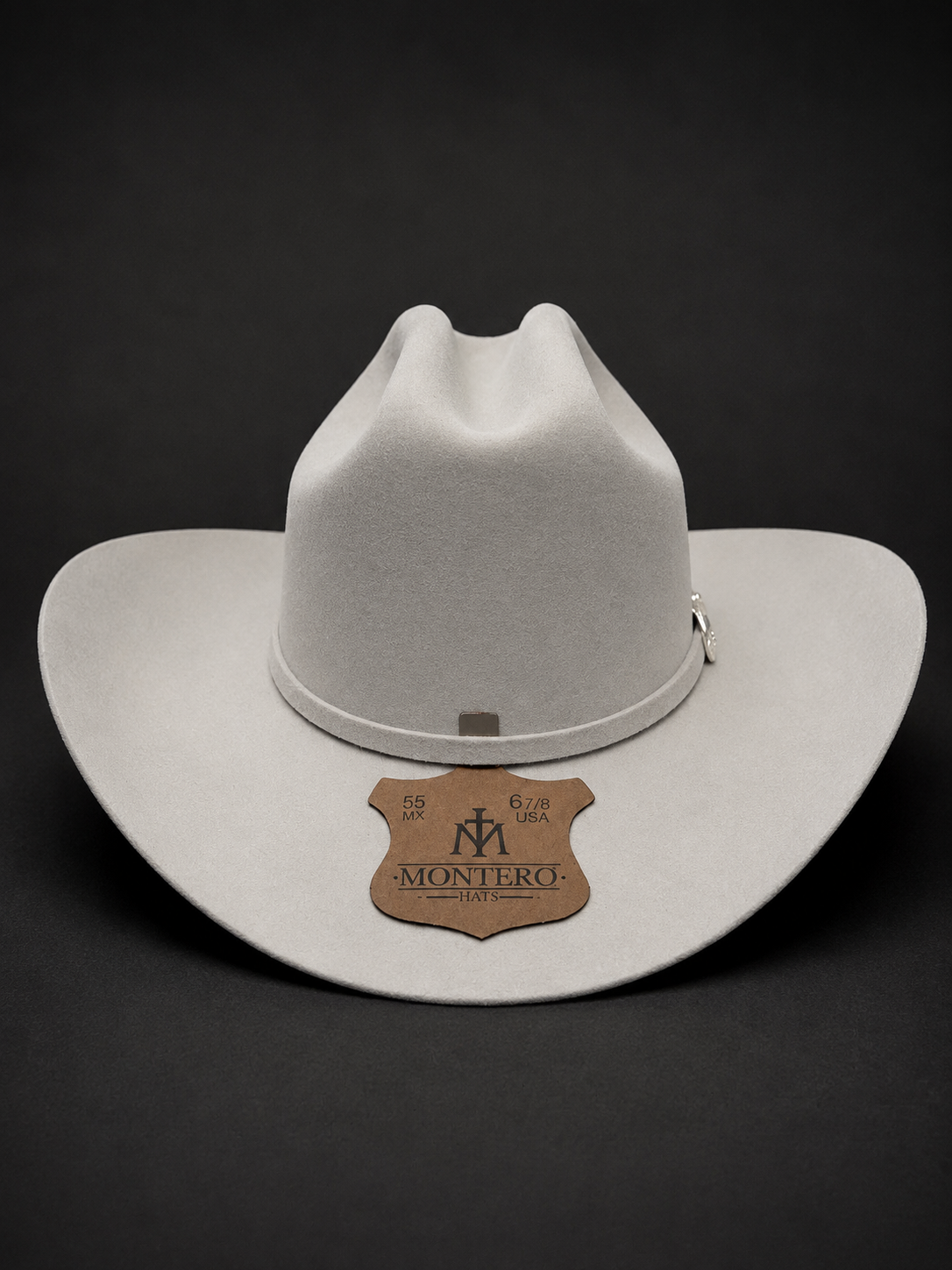 Montero texana. 100X lana Gris
